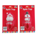 Christmas Spin Tops 5"
