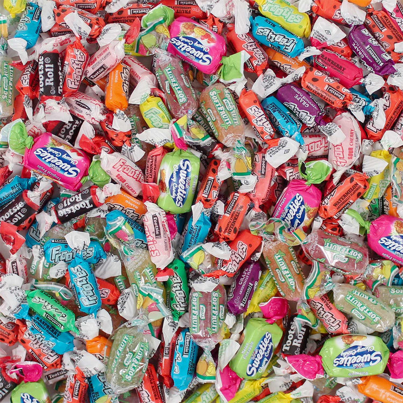 Assorted Powder Candy Candy Assortment - Chewy Mix (400 Approx)