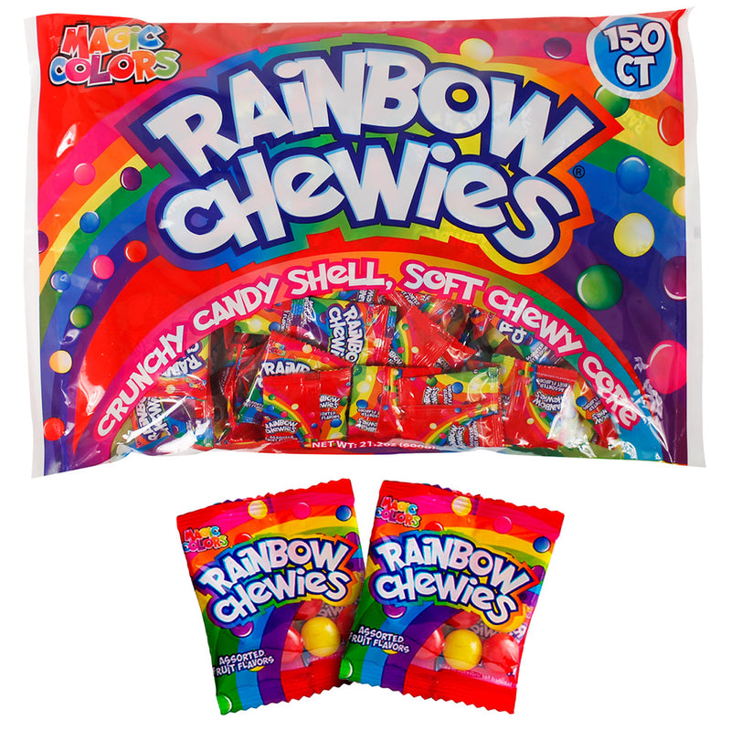 Rainbow Chewies Candy (150 PACK)