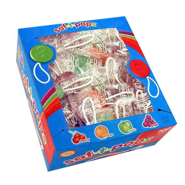 Saf-T-Pops Lollipops (100 PACK)