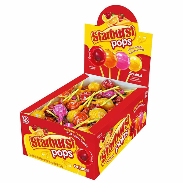 Starburst Original Lollipops (72 PACK)