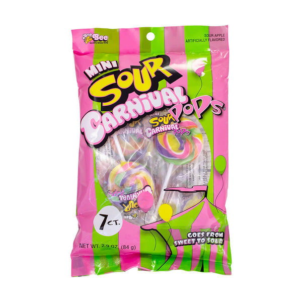 Mini Sour Carnival Pops