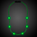 Light Up Green Beads 30"