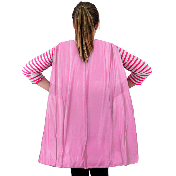 Cape - Pink Child Length (4 PACK)