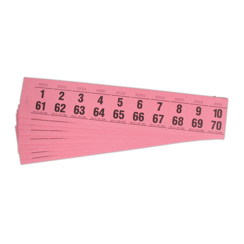 Paddle Wheel Tickets 60X2 (100 PACK)