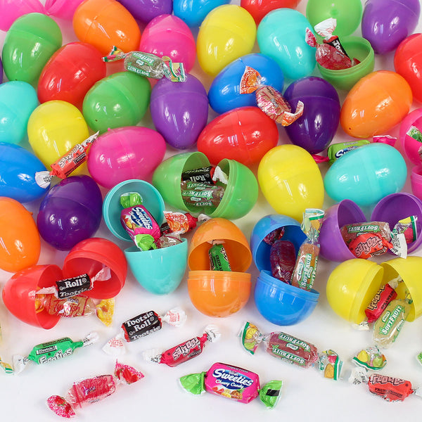 Economy 2 Candy Filled Easter Eggs 2-1/4" (500 PACK)