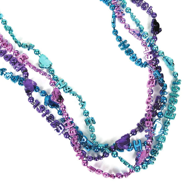 Happy Easter Bead Necklace