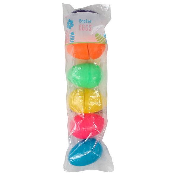 Closeout Easter Eggs Bright 3.25" (6 Pack)