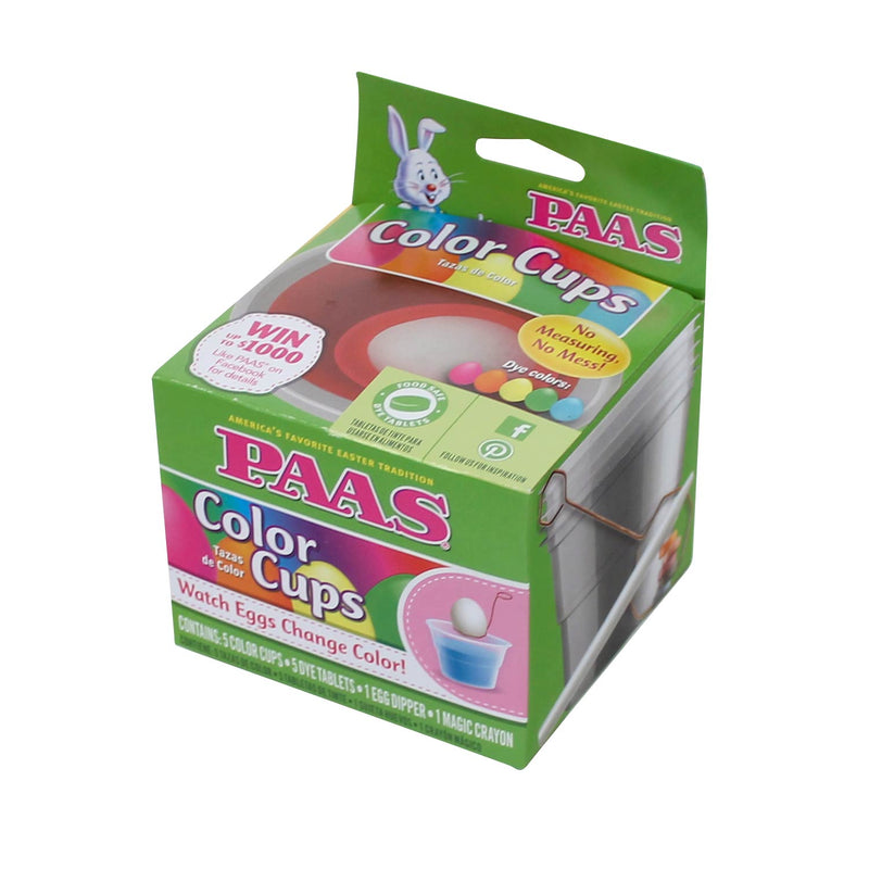 Closeout PAAS Easter Egg Color Cups