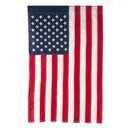 American Flag Applique House Flag 44"