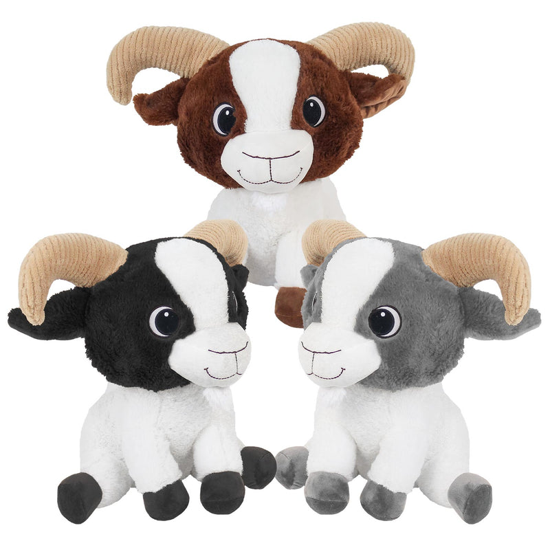 Plush Billy Goat Assorted 16"