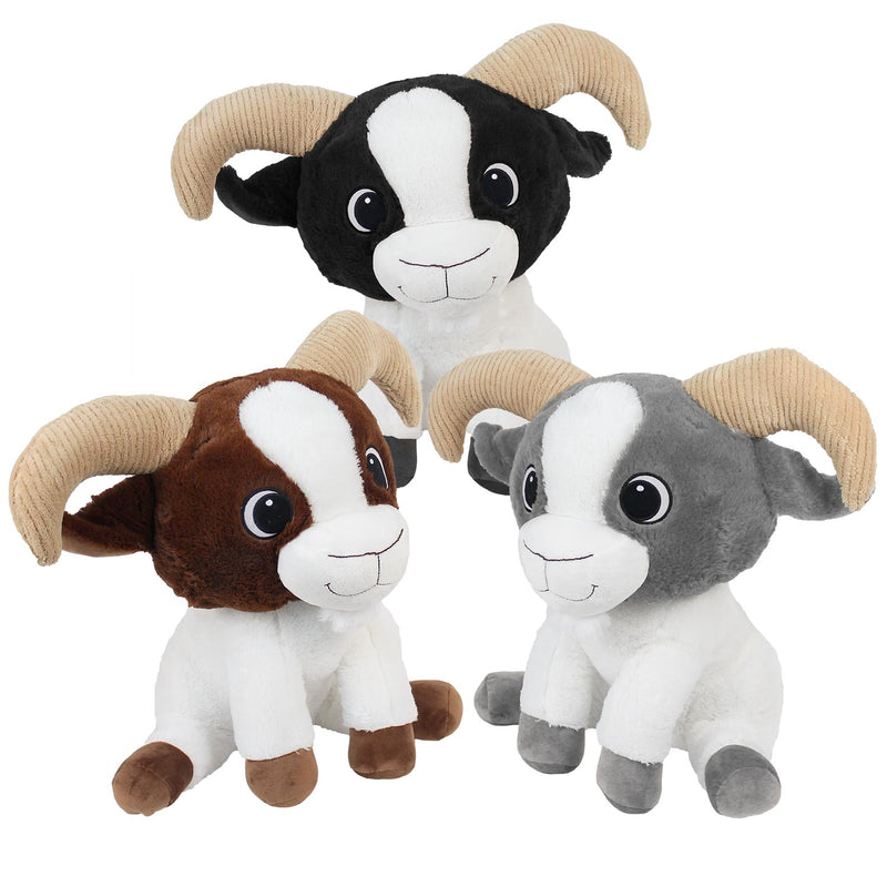 Plush Billy Goat Assorted 20.5"