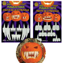 Glow-In-The-Dark Pumpkin Teeth Assorted