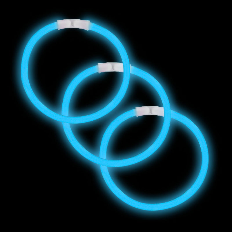 Glow Bracelets 8" Blue (50 PACK)