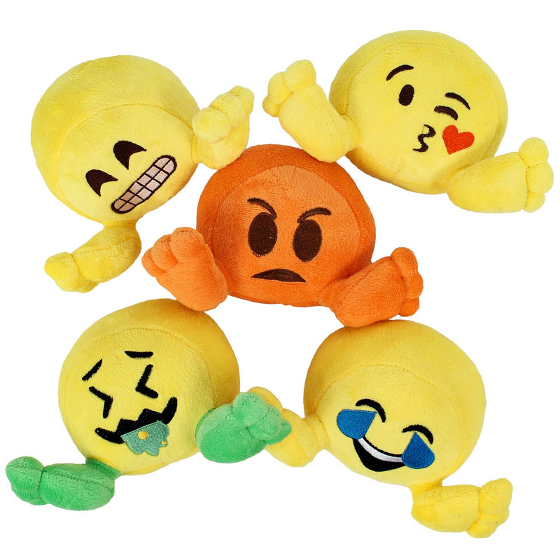 Plush Emojis Assorted 4.5"