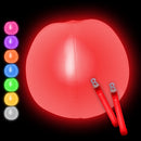 Glow Beach Ball With Glow Sticks Assorted 12" (EACH)