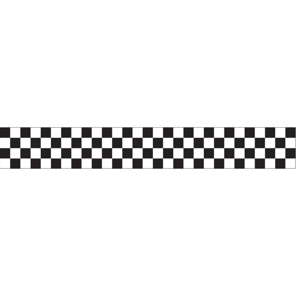 Checkered Crepe Streamer 30'