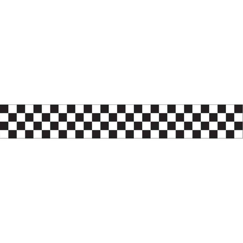 Checkered Crepe Streamer 30'