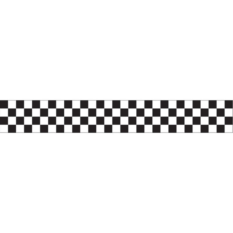 Checkered Crepe Streamer 30'
