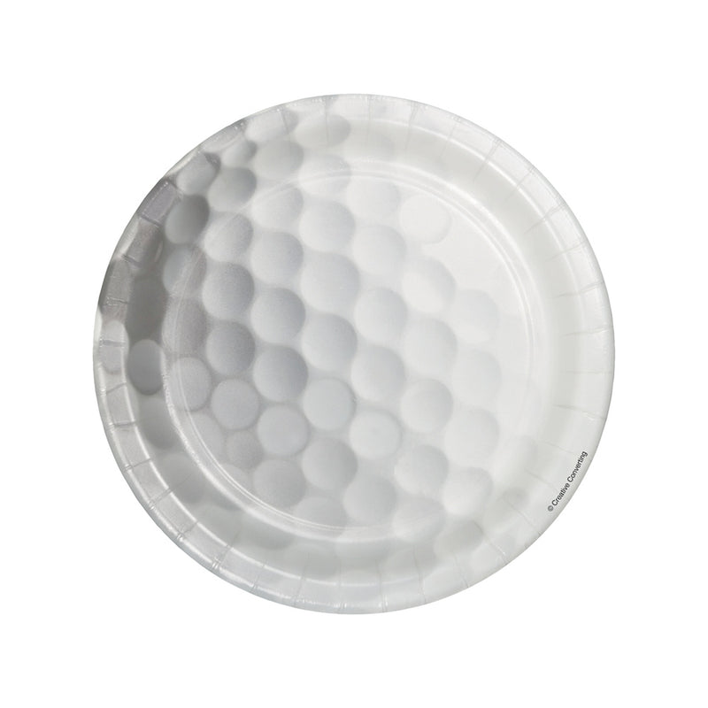 Sports Fanatic Golf Plates 7" (8 PACK)
