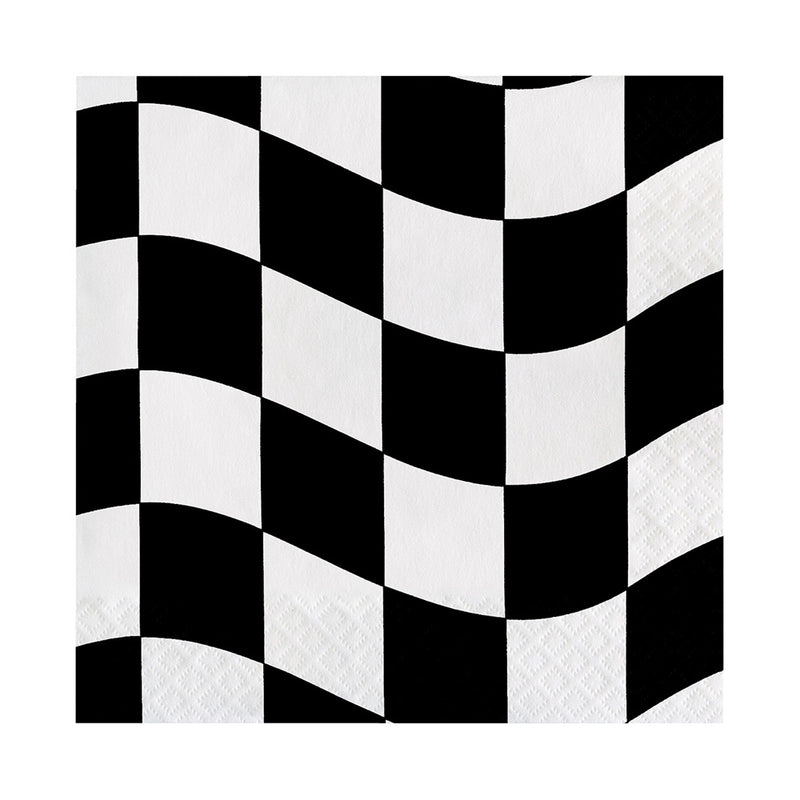 Checkered Flag Lunch Napkins (18 PACK)