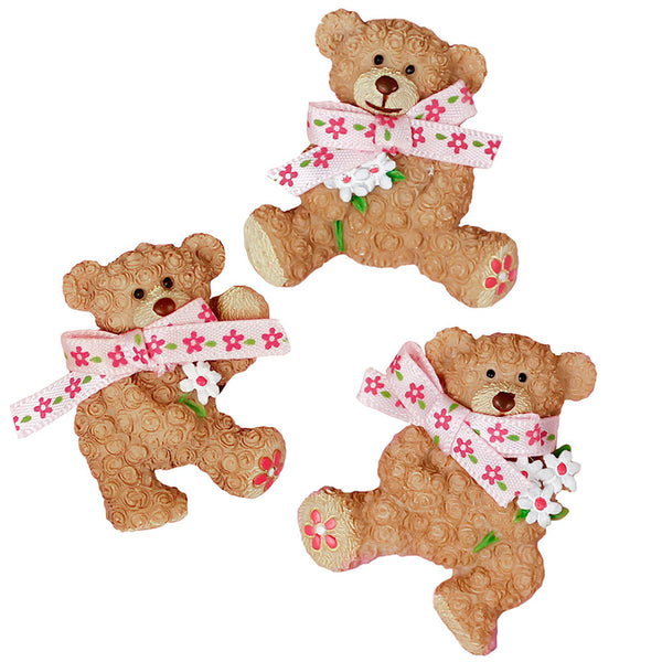 Teddy Bear Pin 1-3/4"
