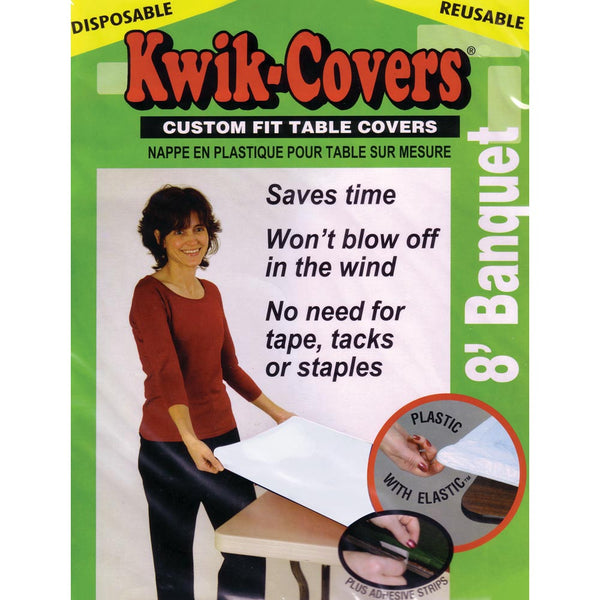 Kwik Cover - White 8' x 30"