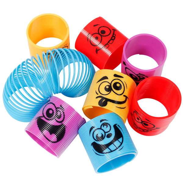 Spring - Silly Face Asst 1-3/8" (50 PACK)