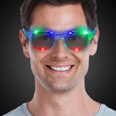 Light Up Multi-Color Retro Sunglasses