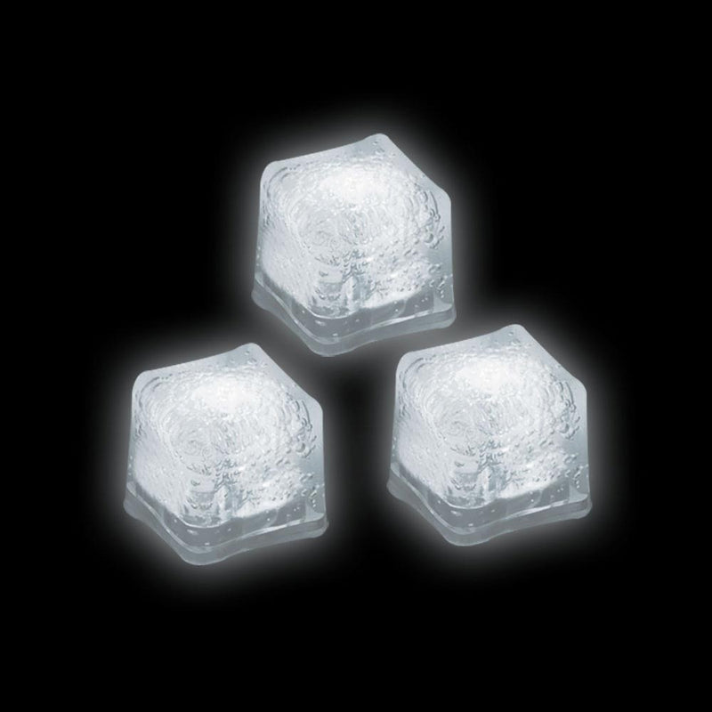 Light Up LED Ice Cubes - White (DZ)