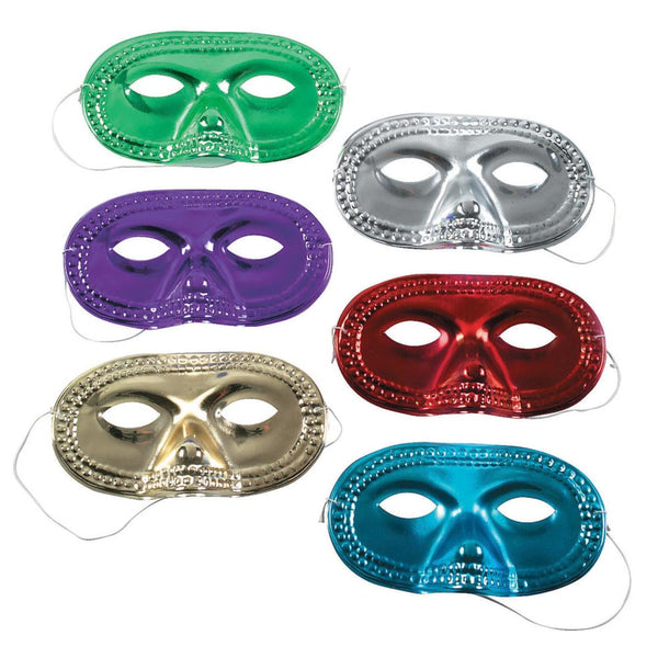 Metallic Half Mask (24 PACK)