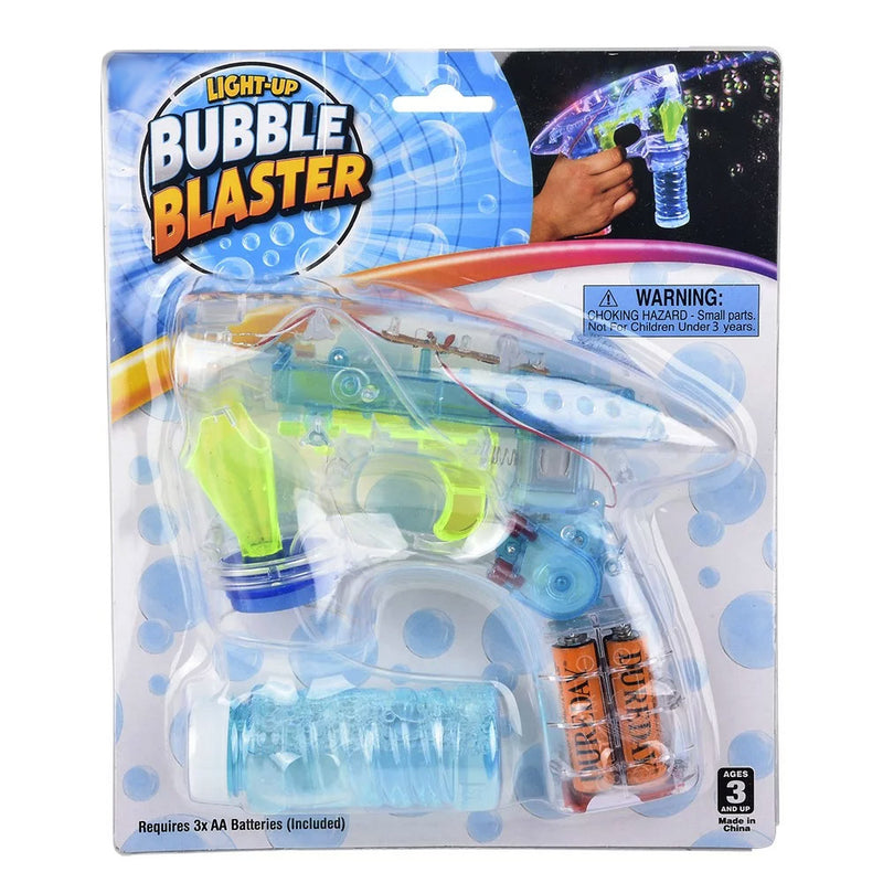 Light Up Bubble Gun 5.5
