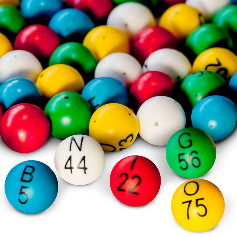 Bingo Ball Set - Easy Read