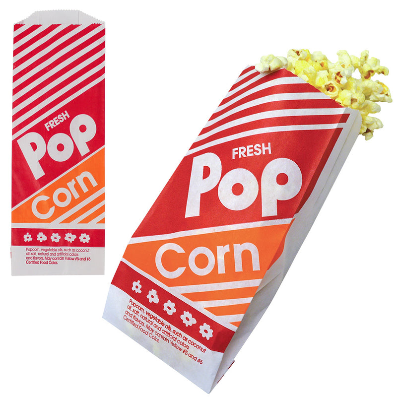 Popcorn Bags 1 oz. Empty (100 PACK)