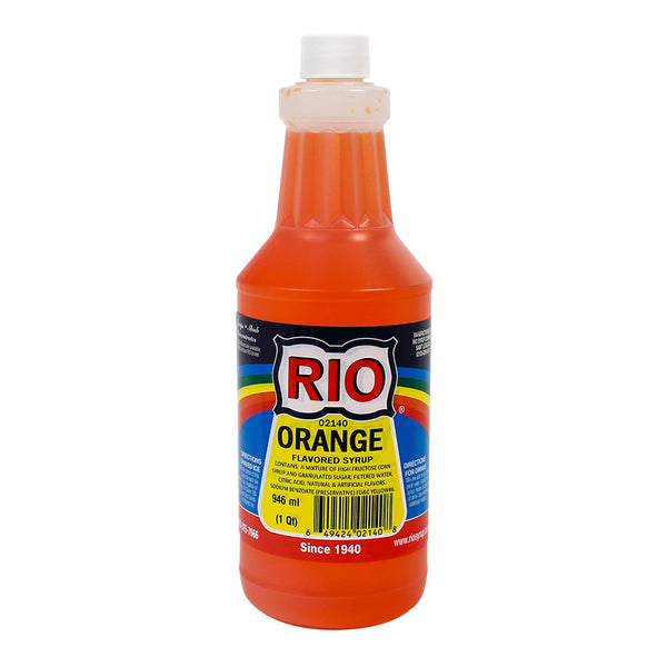 Orange Snow Cone Syrup (QUART)