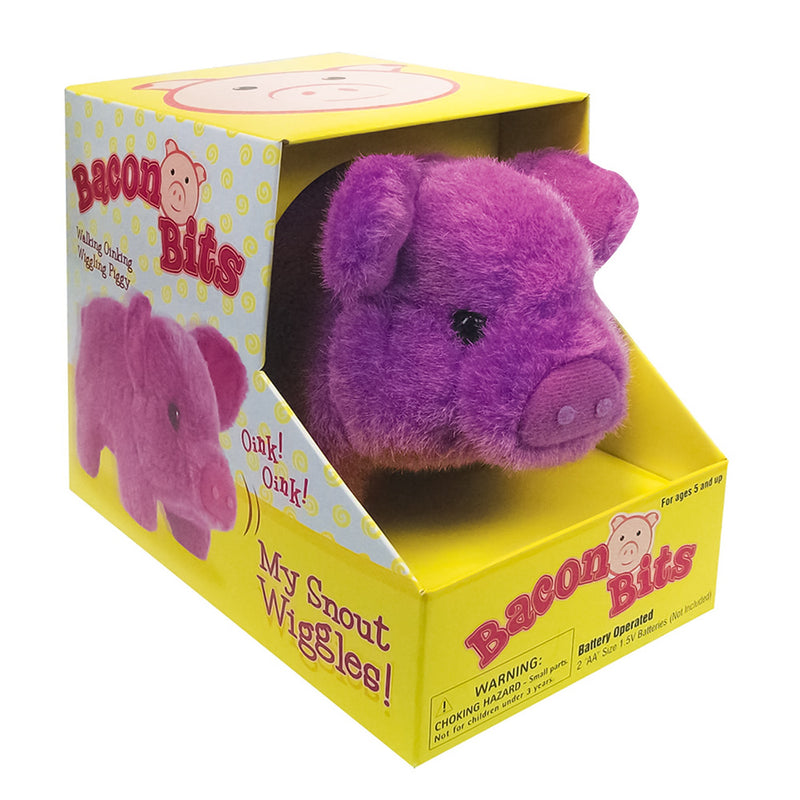 Bacon Bits Walking Pig Battery Operated 7.5