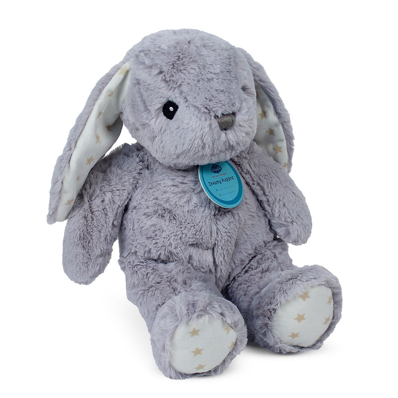 Plush Grey Bunny 14"