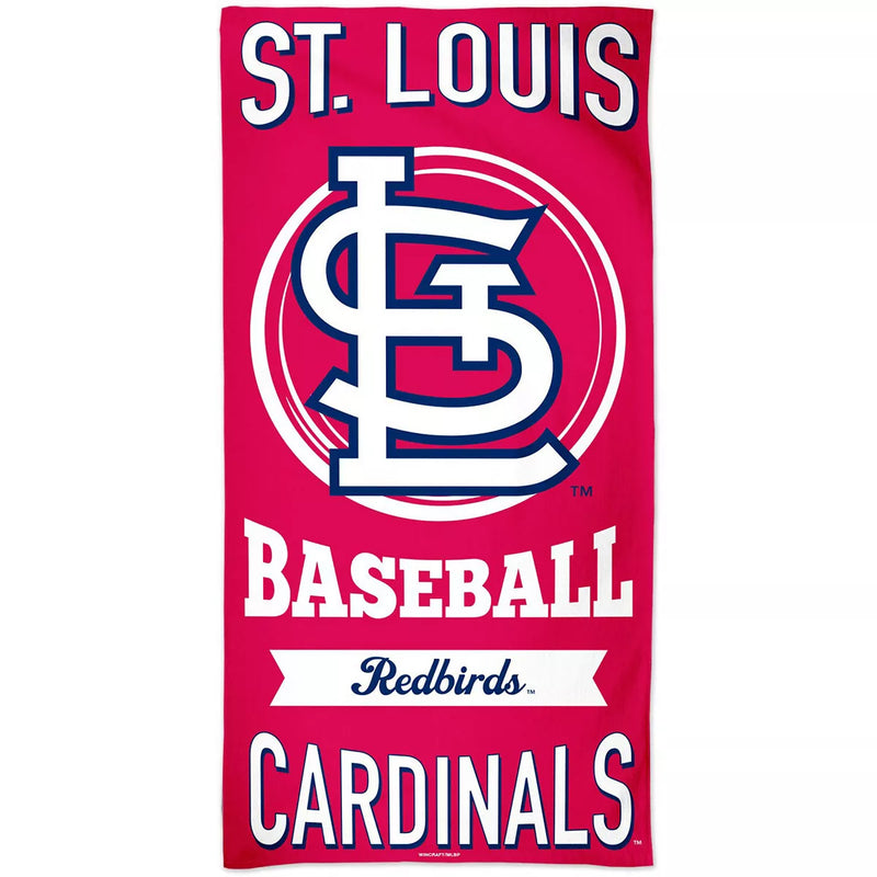 St. Louis Cardinals Fiber Beach Towel 30" x 60"