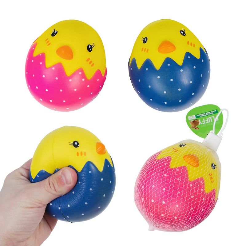 Squish Chick in Egg Assorted 4"
