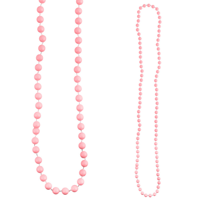 Bead Round 7mm 33" Pink Matte (DZ)