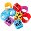 Mini Silly Face Spring Assortment 1-3/8" (50 PACK)