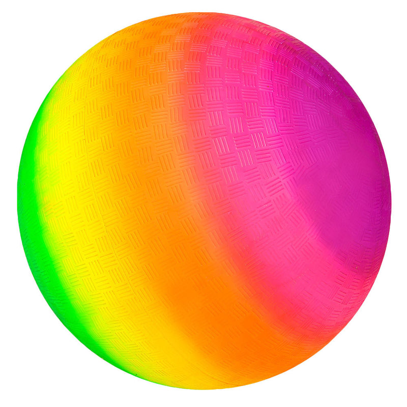 Rainbow Lightweight Rubber Ball 16"