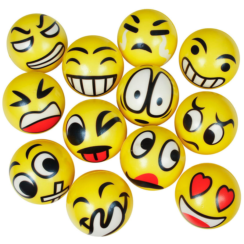 Emoji Stress Balls 3" (DZ)