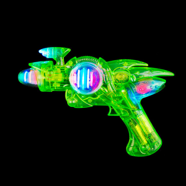 Light Up Spin Blaster With Sound 11"