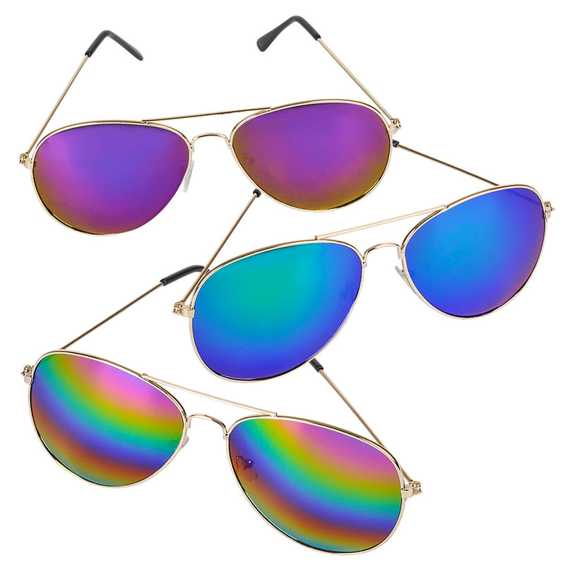 Rainbow Aviator Sunglasses (DZ)