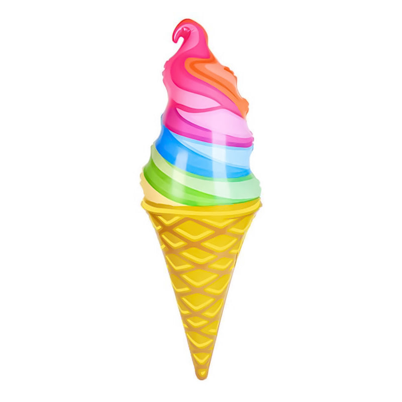 Inflate Rainbow Ice Cream Cone 36"