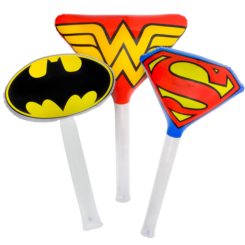 Inflate DC Superhero Wand Asst 36"-37"