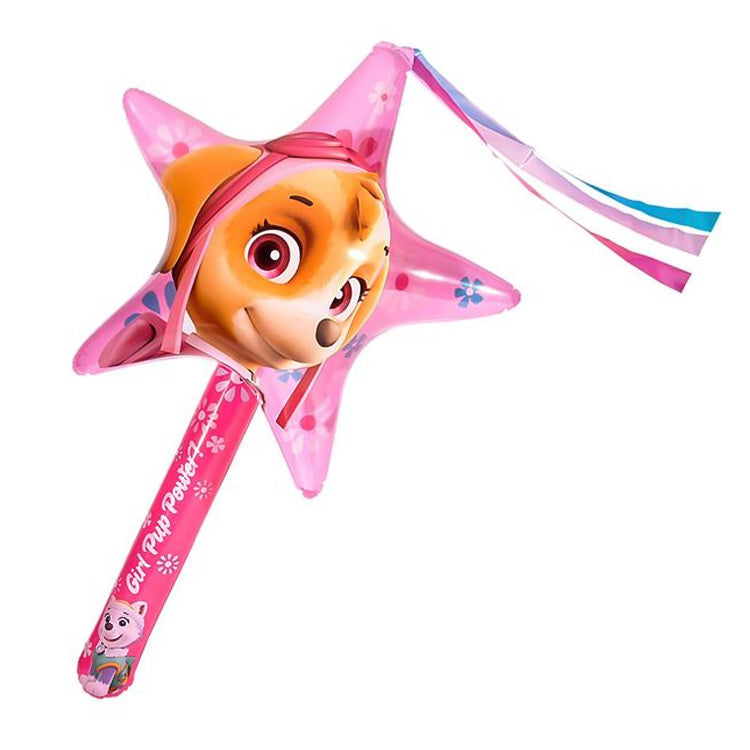 Inflate Paw Patrol Star Wand 36"