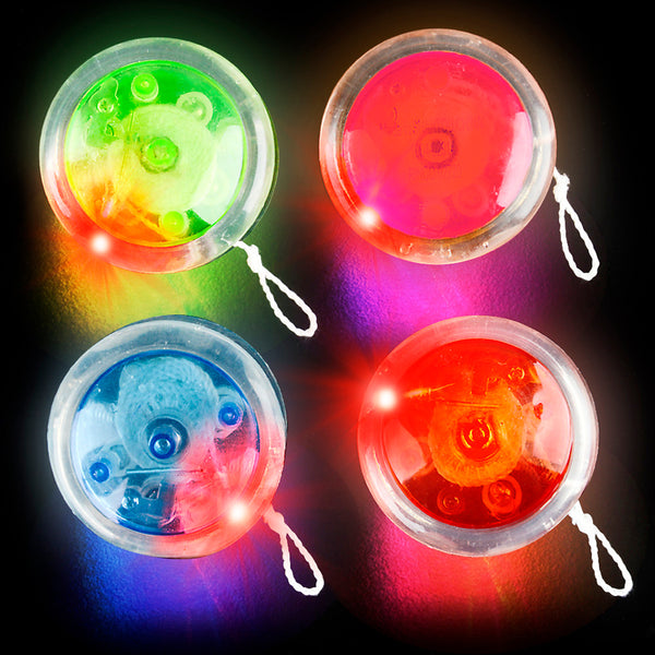 Light Up Sporting Yo-Yo Assortment 2.25