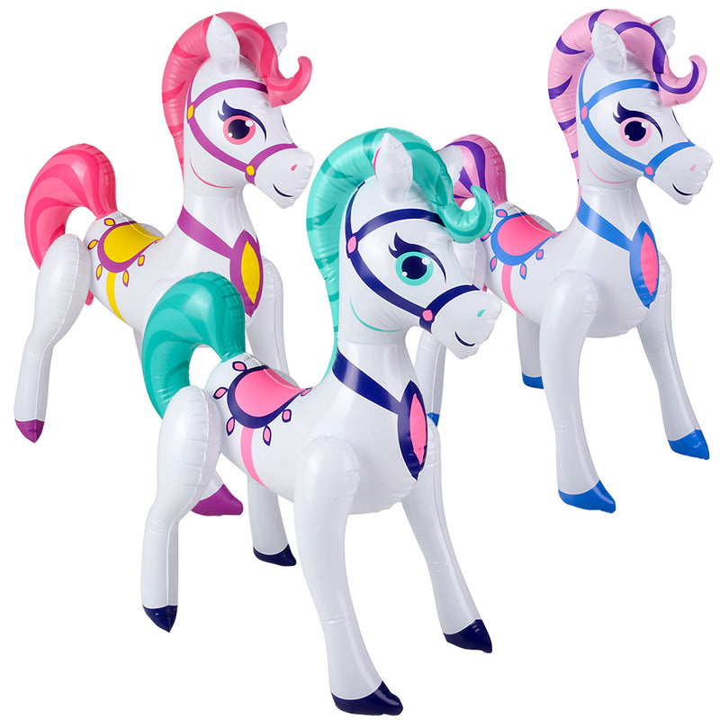 Inflate Princess Horse 24"